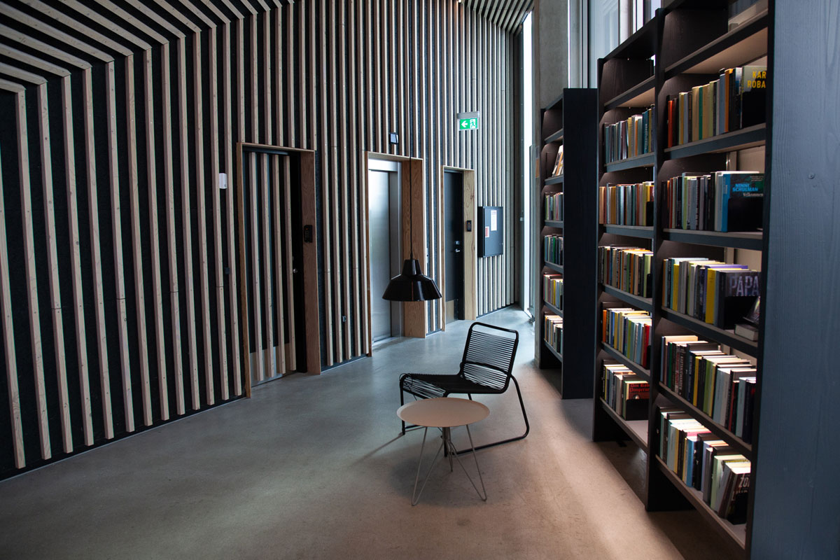 Tingbjerg Bibliotek and Kulturhus, Tingbjerg, Copenhagen, Denmark<br> Photograph: David Judge