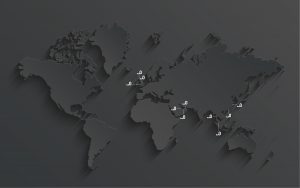 Space Zero World Map International Work